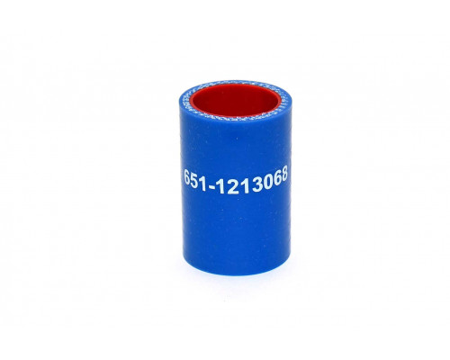 651-1213068 Патрубок силиконовый теплообменника МАЗ на двигатель ЯМЗ-650 Ф 25 мм L 50 мм
