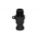 Камлок полипропилен (PP) F-050 1/2" (13 мм)