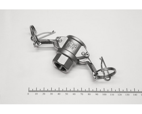 Камлок из нержавеющей стали D-050 1/2" (13 мм)