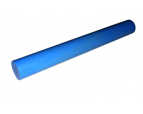 Капролон стержень Ф 120 мм MC 901 BLUE (1000 мм, 14,7 кг) синий Китай