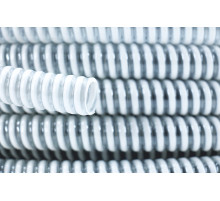 Шланг спиральный НВС Ф 16 мм из ПВХ серия 700N белый (бухта 30 м)